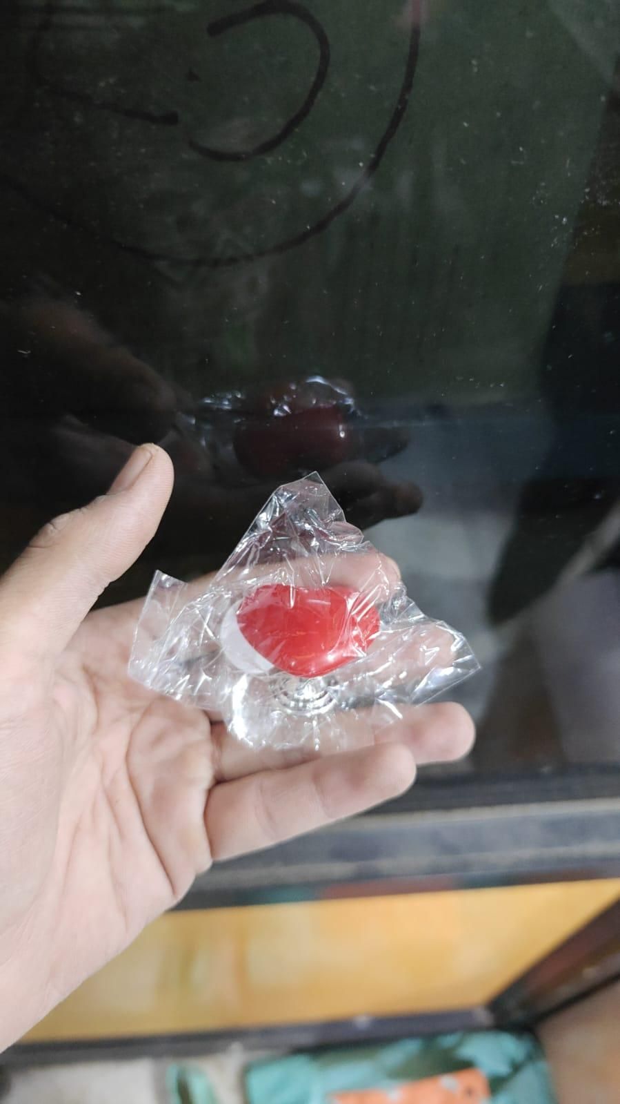 Toilet Press Button Heart Shape (Pack of 4)