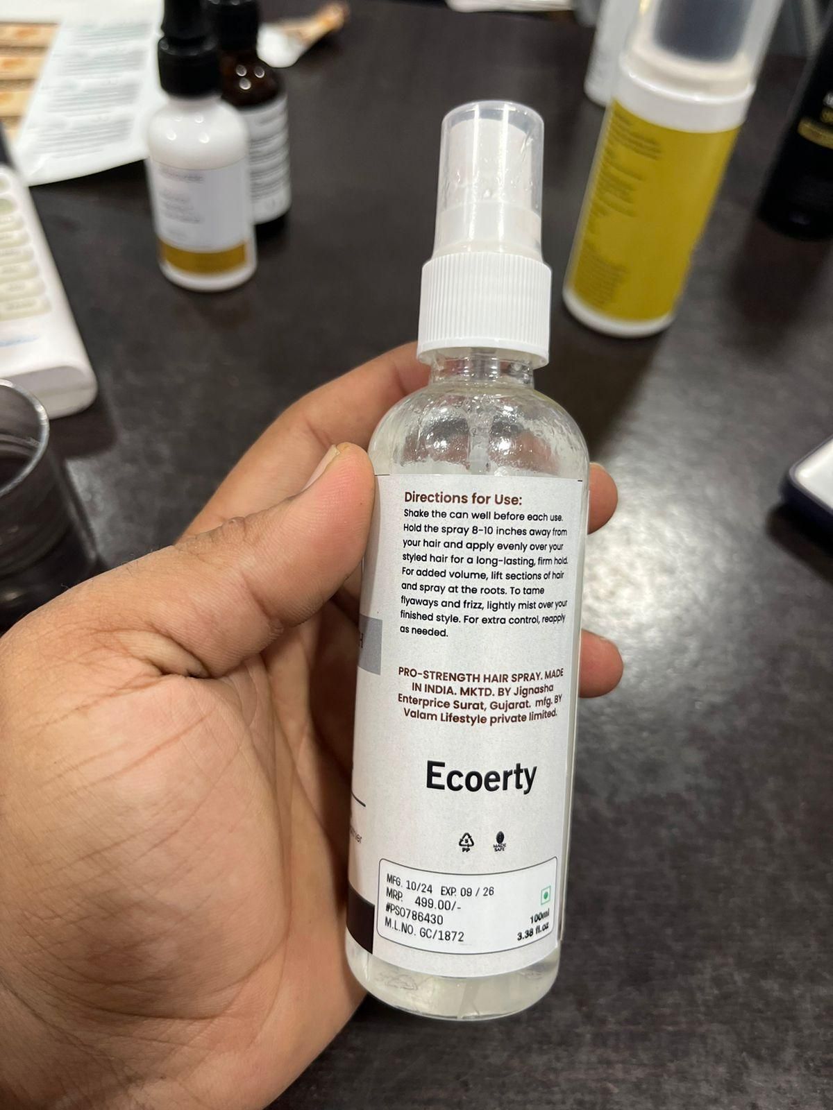 Ecoerty SheddStop Pro-Strength Hair Spray 200ml Pack of 2