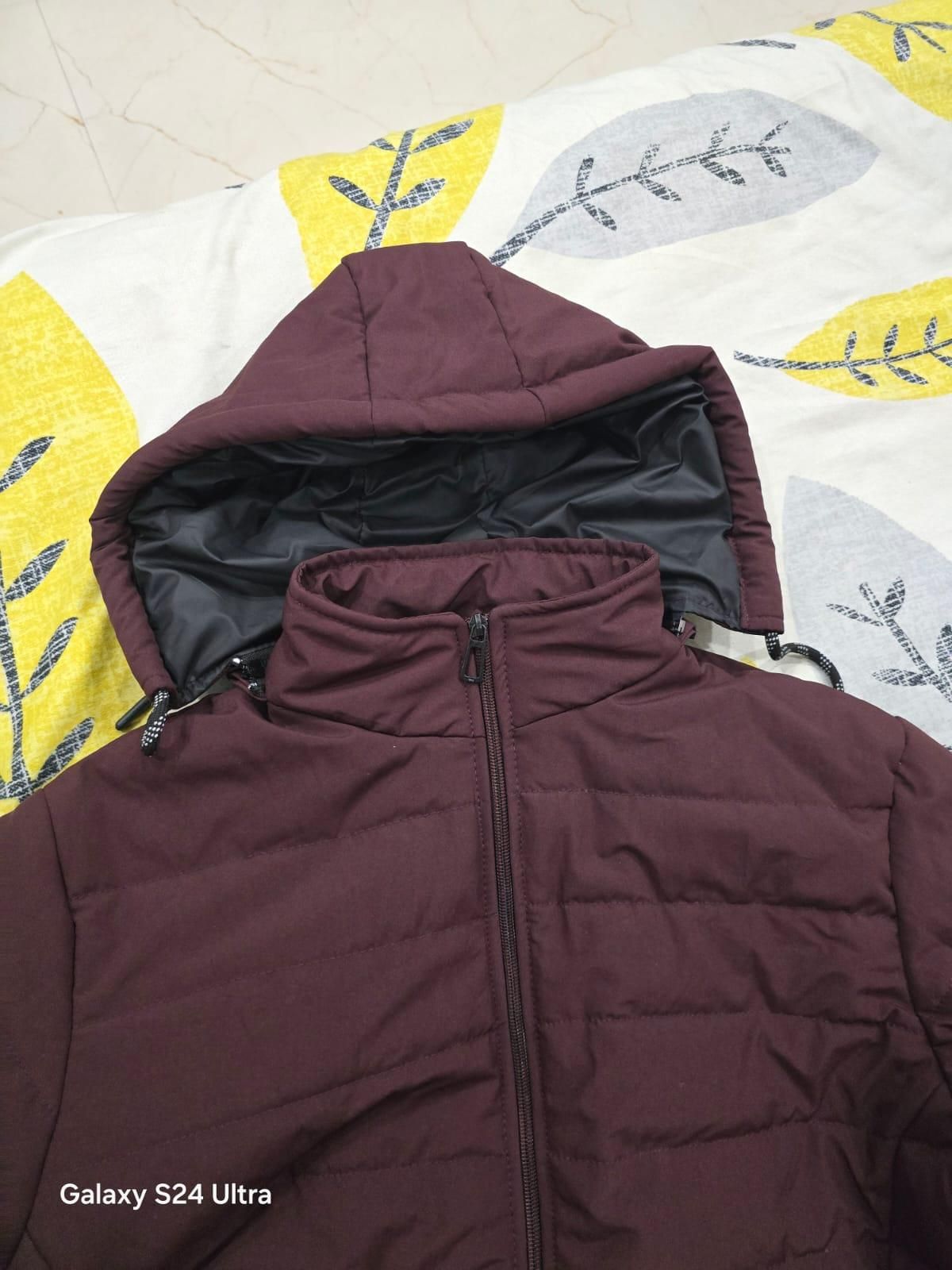 Winter jacket with Cap (Red)