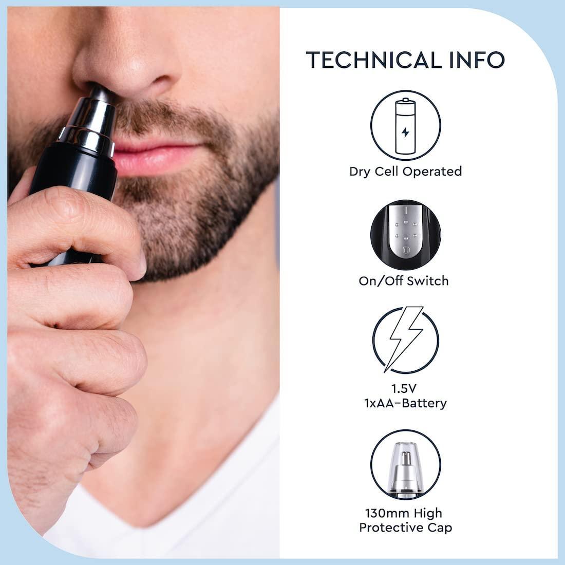 Attractive face & nose Shaver