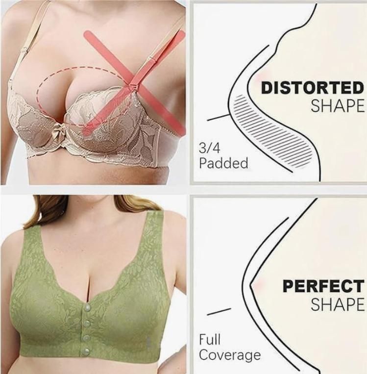 Open Feeding Bra Maternity Baby Nursing Women's Cotton Spandex Padded